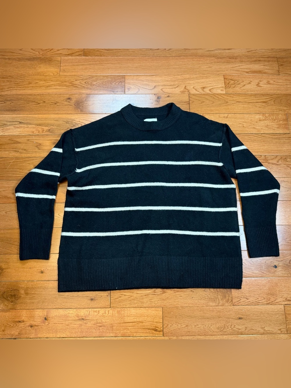 Aerie Oversized Striped Knit Sweater
